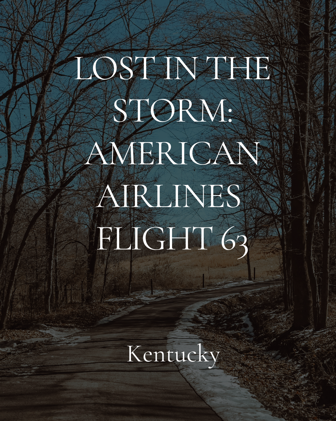 Lost in the Storm: American Airlines Flight 63